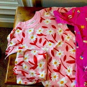 Lot of 3 Hanna Andersson short pajamas